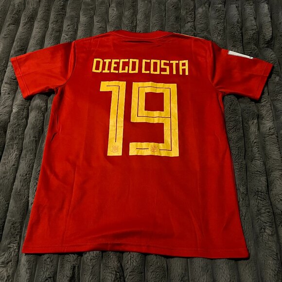 🇪🇸Adidas SPAIN 2017/18 Men's Soccer Fútbol Jersey Size M 2018 FIFA WORLD CUP! - Picture 2 of 14
